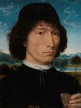 Angel Holding an Olive Branch-Hans Memling-Giclee Print