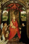 Angels making music; left panel of a triptych, around 1487-1490. Inv.778.-Hans Memling-Giclee Print