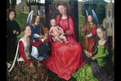Virgin and Child with Saints Catherine of Alexandria and Barbara, Early 1480S