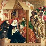 Wurzach Altarpiece, 1437. the Death of the Virgin by Hans Multscher (1400-1467)-Hans Multscher-Giclee Print