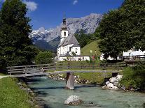 Church in Ramsau, Berchtesgadener Land, Bavaria, Germany, Europe-Hans Peter Merten-Photographic Print