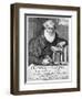 Hans Sachs, German Meistersinger (Mastersinge), Poet, Playwright and Shoemaker, 1623-L Kilina-Framed Giclee Print