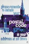 Please Remember to Include Your Postal Code in Your Address at All Times-Hans Schwarz-Stretched Canvas