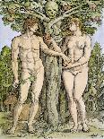 Adam and Eve-Hans Sebald Beham-Giclee Print