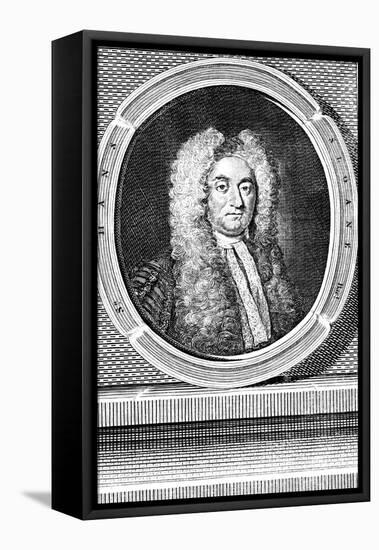 Hans Sloane, English Physician and Naturalist, 1753-null-Framed Stretched Canvas