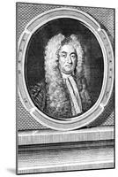 Hans Sloane, English Physician and Naturalist, 1753-null-Mounted Giclee Print