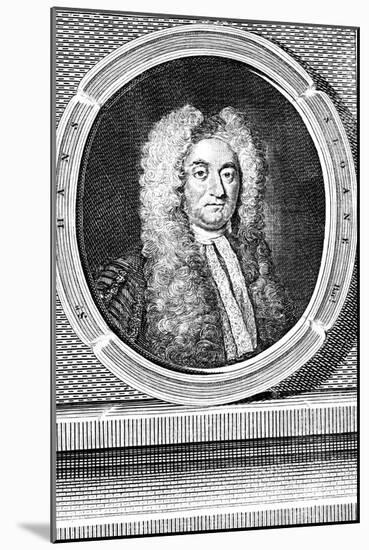 Hans Sloane, English Physician and Naturalist, 1753-null-Mounted Giclee Print