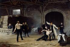 The Duel, 1886-Hans Temple-Framed Stretched Canvas