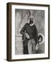 Hans The German Shepherd-J Hovenstine Studios-Framed Giclee Print