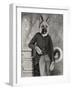 Hans The German Shepherd-J Hovenstine Studios-Framed Giclee Print