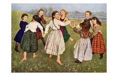 The Kindergarten Children-Hans Thomas-Art Print