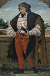 The Court Jester known as Knight Christoph, 1515-Hans von Wertinger-Giclee Print