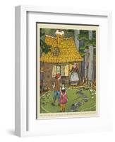 Hansel And Gretal-Hauman-Framed Art Print