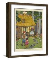 Hansel And Gretal-Hauman-Framed Art Print