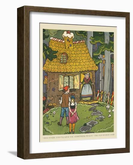 Hansel And Gretal-Hauman-Framed Art Print