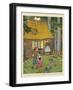 Hansel And Gretal-Hauman-Framed Art Print