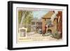 Hansel and Gretel: Gretel Traps the Witch in Her Oven-null-Framed Giclee Print