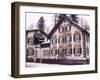 Hansel and Gretel House, Oberammergau, Bavaria, Germany-Sergio Pitamitz-Framed Photographic Print