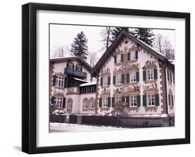 Hansel and Gretel House, Oberammergau, Bavaria, Germany-Sergio Pitamitz-Framed Photographic Print