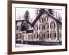 Hansel and Gretel House, Oberammergau, Bavaria, Germany-Sergio Pitamitz-Framed Photographic Print