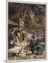 Hansel and Gretel, Meet Witch-Arthur Rackham-Mounted Photographic Print