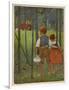 Hansel and Gretel See a Pretty Cottage in the Distance and Think They Might Shelter There-Willy Planck-Framed Art Print