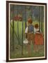 Hansel and Gretel See a Pretty Cottage in the Distance and Think They Might Shelter There-Willy Planck-Framed Art Print