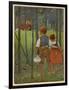 Hansel and Gretel See a Pretty Cottage in the Distance and Think They Might Shelter There-Willy Planck-Framed Art Print