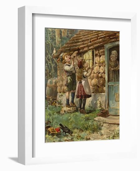 Hansel and Gretel-null-Framed Giclee Print