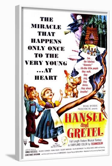 Hansel and Gretel-null-Framed Art Print