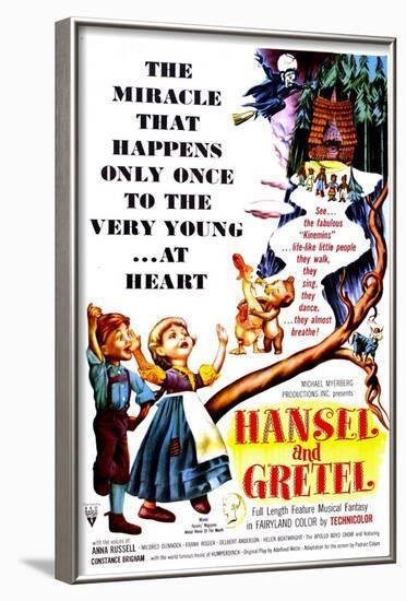 Hansel and Gretel-null-Framed Art Print