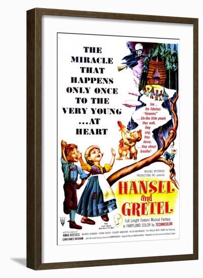 Hansel and Gretel-null-Framed Art Print