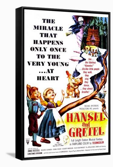 Hansel and Gretel-null-Framed Stretched Canvas