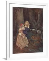 Hansel and Gretel-Jessie Willcox-Smith-Framed Giclee Print