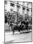 Hansom Cab (B/W Photo)-English Photographer-Mounted Giclee Print