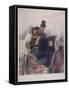 Hansom Cab Driver, London, 1854-J Harris-Framed Stretched Canvas