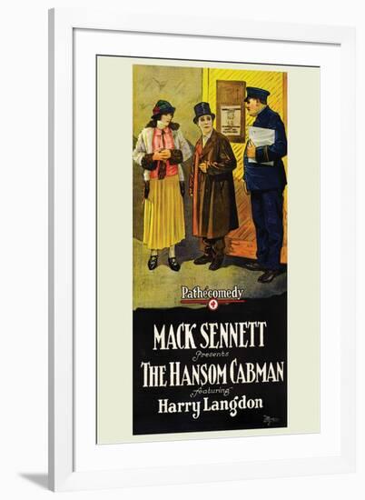 Hansom Cabman-Mack Sennett-Framed Art Print