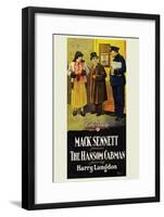 Hansom Cabman-Mack Sennett-Framed Art Print