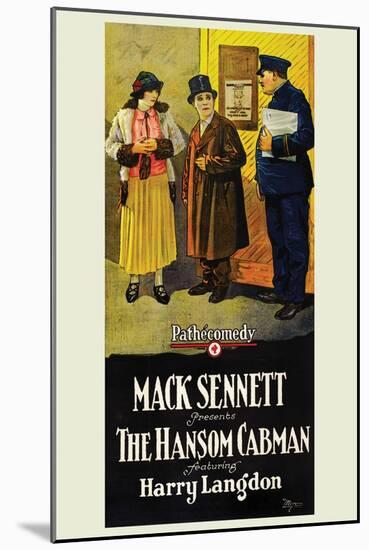 Hansom Cabman-Mack Sennett-Mounted Art Print