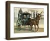 Hanson Cab-John Keay-Framed Premium Giclee Print