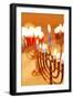 Hanukkah Candles-Carly Hennigan-Framed Premium Photographic Print