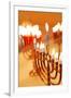 Hanukkah Candles-Carly Hennigan-Framed Photographic Print