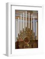 Hanukkah Menorah, Grand Choral Synagogue, St. Petersburg, Russia, Europe-Godong-Framed Photographic Print