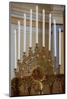 Hanukkah Menorah, Grand Choral Synagogue, St. Petersburg, Russia, Europe-Godong-Mounted Photographic Print