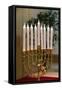 Hanukkha with nine candles, France-Godong-Framed Stretched Canvas