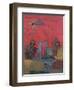 Hanuman - Diamond Polishers, 1996-Shanti Panchal-Framed Giclee Print