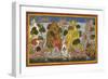 Hanuman Fetches the Magic Herbs-null-Framed Giclee Print