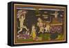 Hanuman Fighting-null-Framed Stretched Canvas