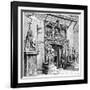 Hanuman Gate of the Royal Palace, Kathmandu, Nepal, 1895-C Goutzwiller-Framed Giclee Print