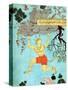 Hanuman, Hindu Monkey God-Science Source-Stretched Canvas